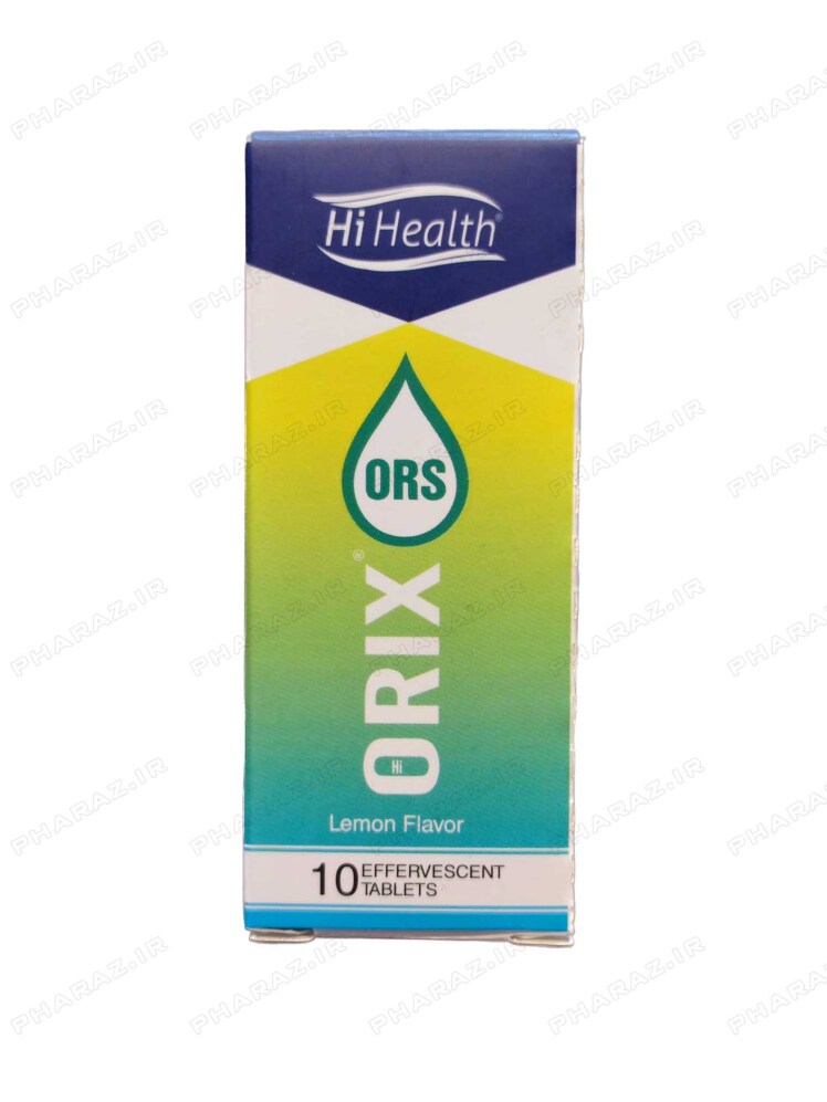 قرص جوشان اوریکس او آر اس(ORS) ‌های هلث 10 عدد