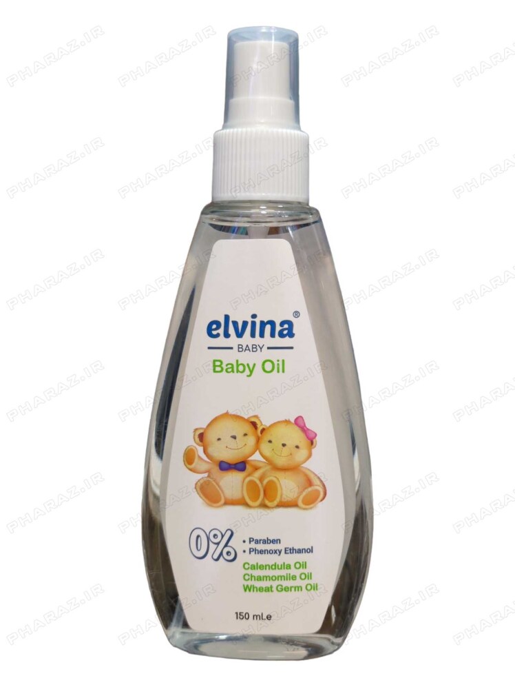 روغن بدن کودک الوینا 150 میلی لیتر - Elvina Baby Oil