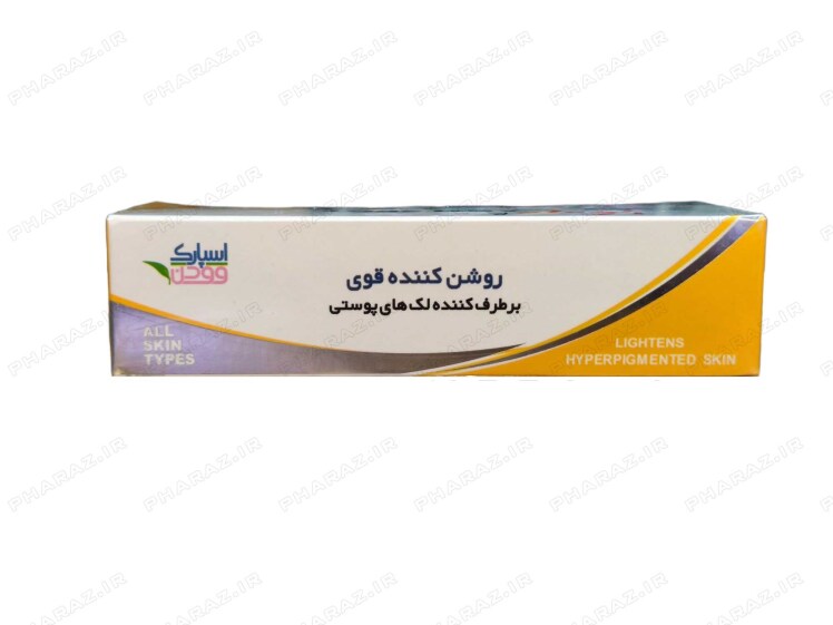 کرم روشن کننده قوی و ضد لک قوی اسپارک وودن