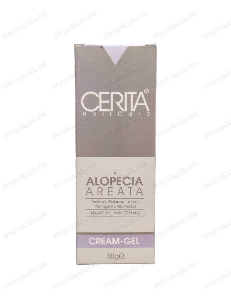 کرم ژل ضد ریزش سکه ای مو سریتا مدل Alopecia Areata حجم 30 میلی لیتر
