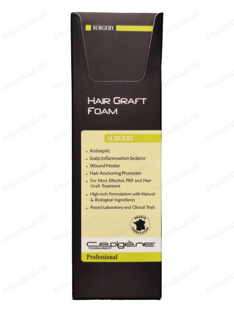 فوم مناسب موهای بعد از کاشت سپیژن 150 میلی لیتر - Cepigene Surgery Hair Graft Foam