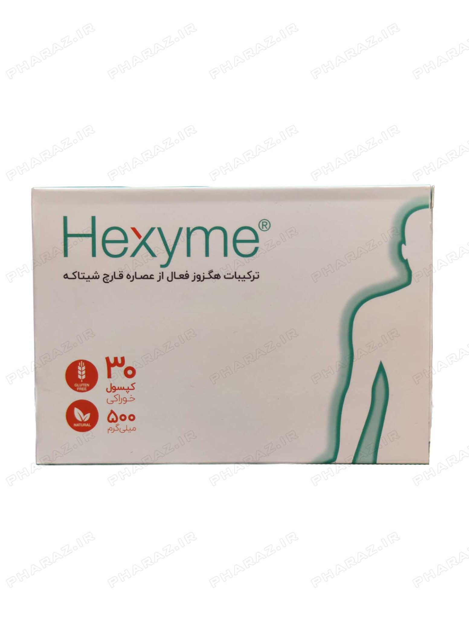  کپسول هگزایم 500 میلی گرم اشبال شیمی 30 عدد 