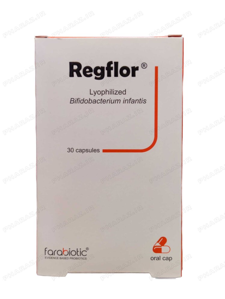 کپسول رگفلور فرابیوتیک 30 عددی