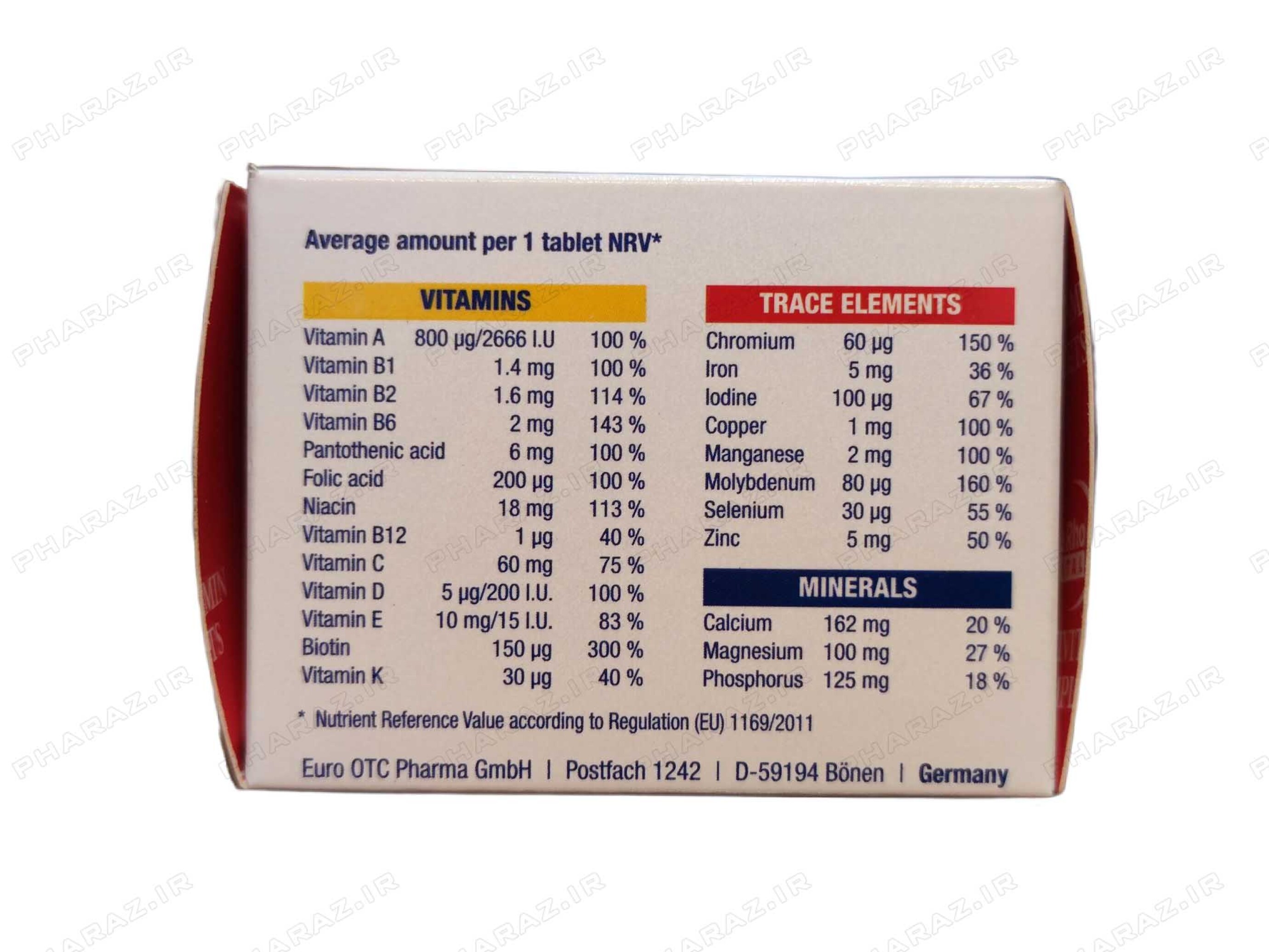  Eurho Vital Multivitamin Complets 