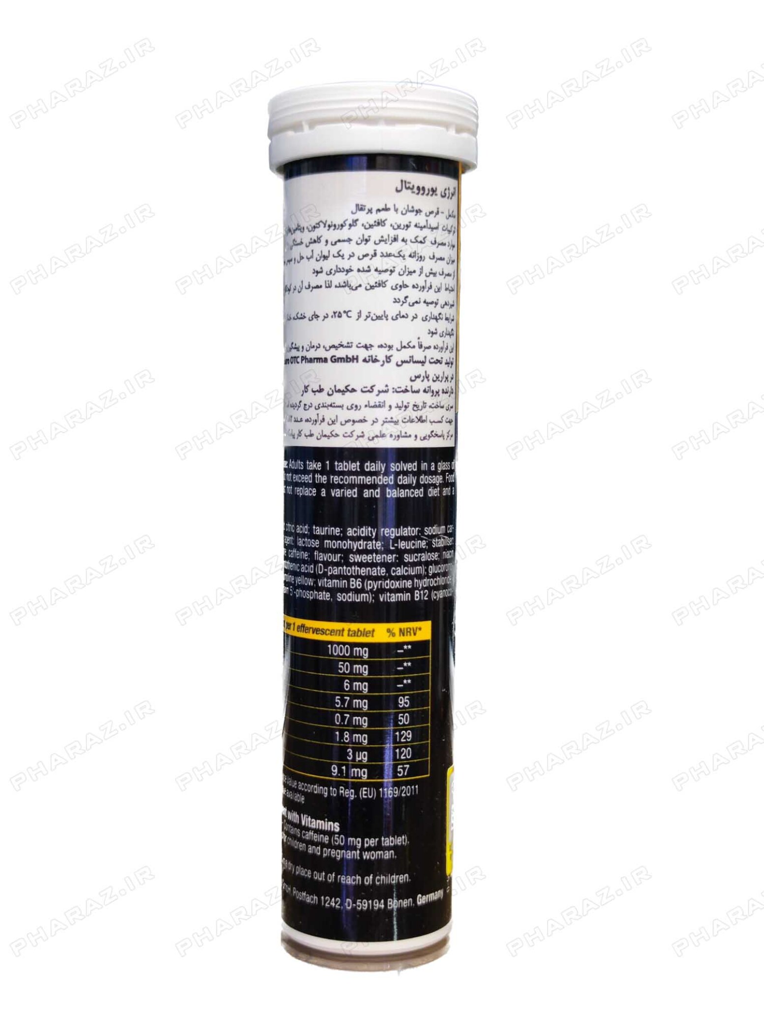  Eurho Vital Energie 20 Effervescent Tabs 