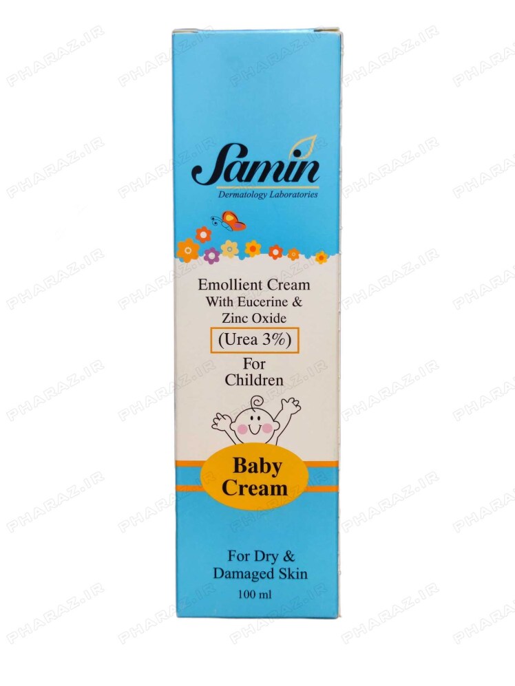 کرم نرم کننده حاوی اوسرین،اوره و زینک اکساید 3% برای کودکان ثمین