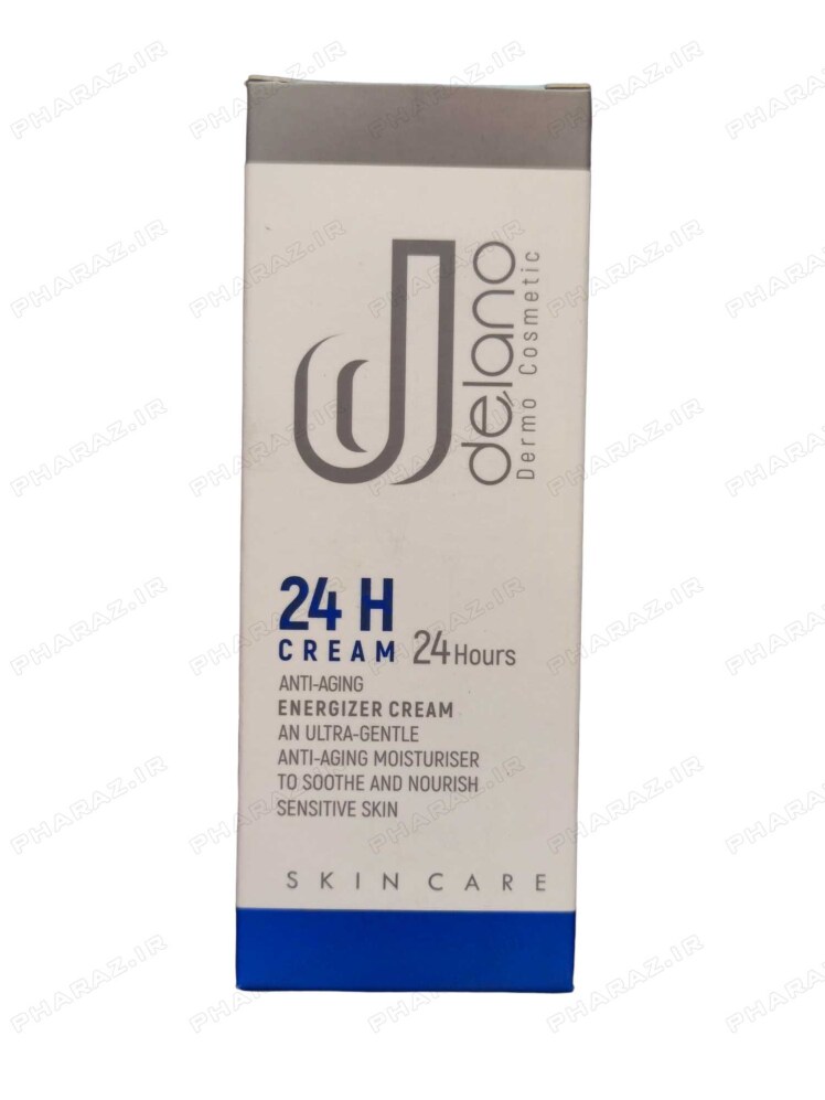 کرم انرژی زا و مرطوب کننده 24 ساعته دلانو 50 میلی لیتر - DELANO 24H Anti- Aging Energizer Cream