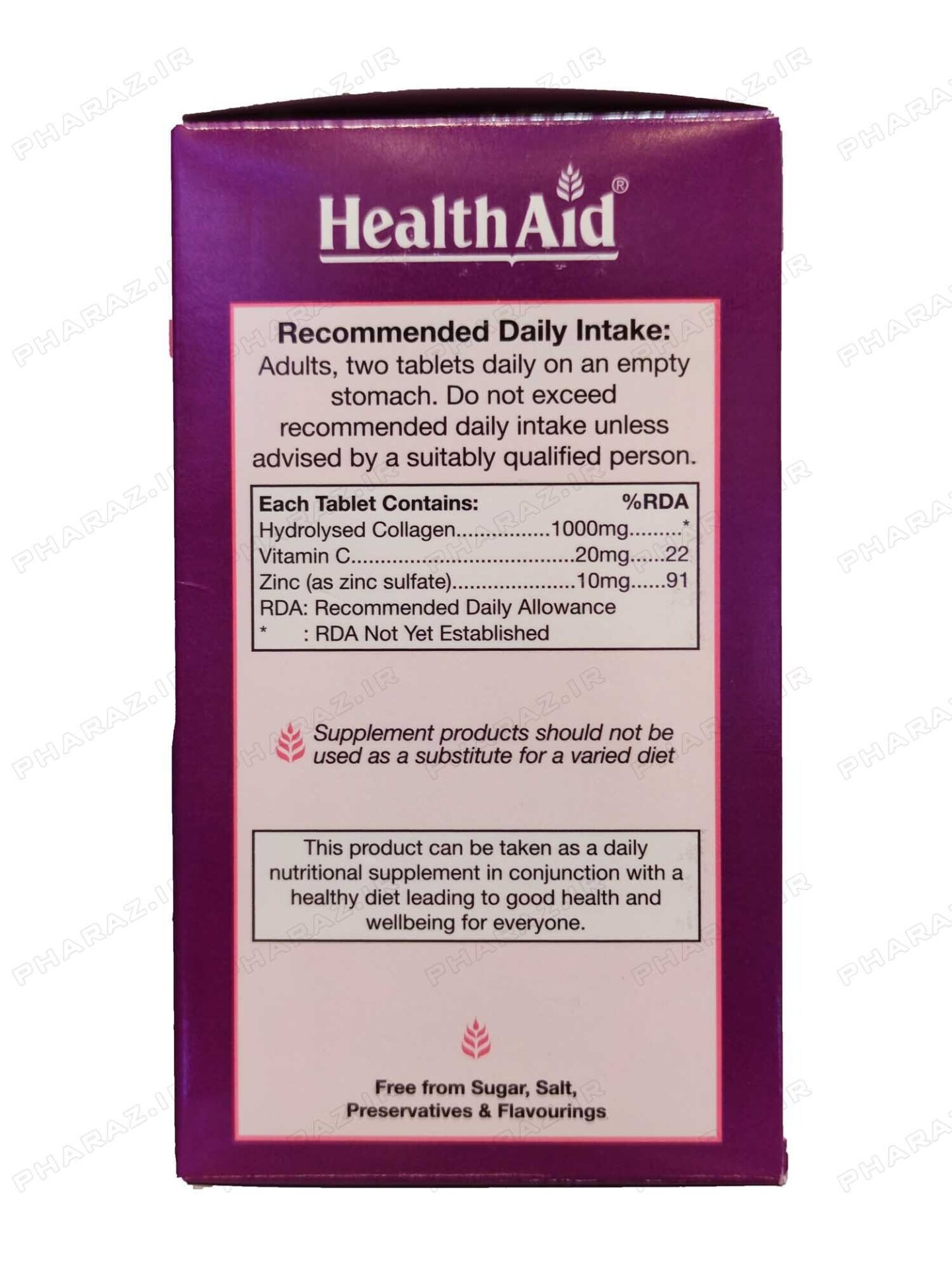  Health Aid Radiance 60 Tabs 
